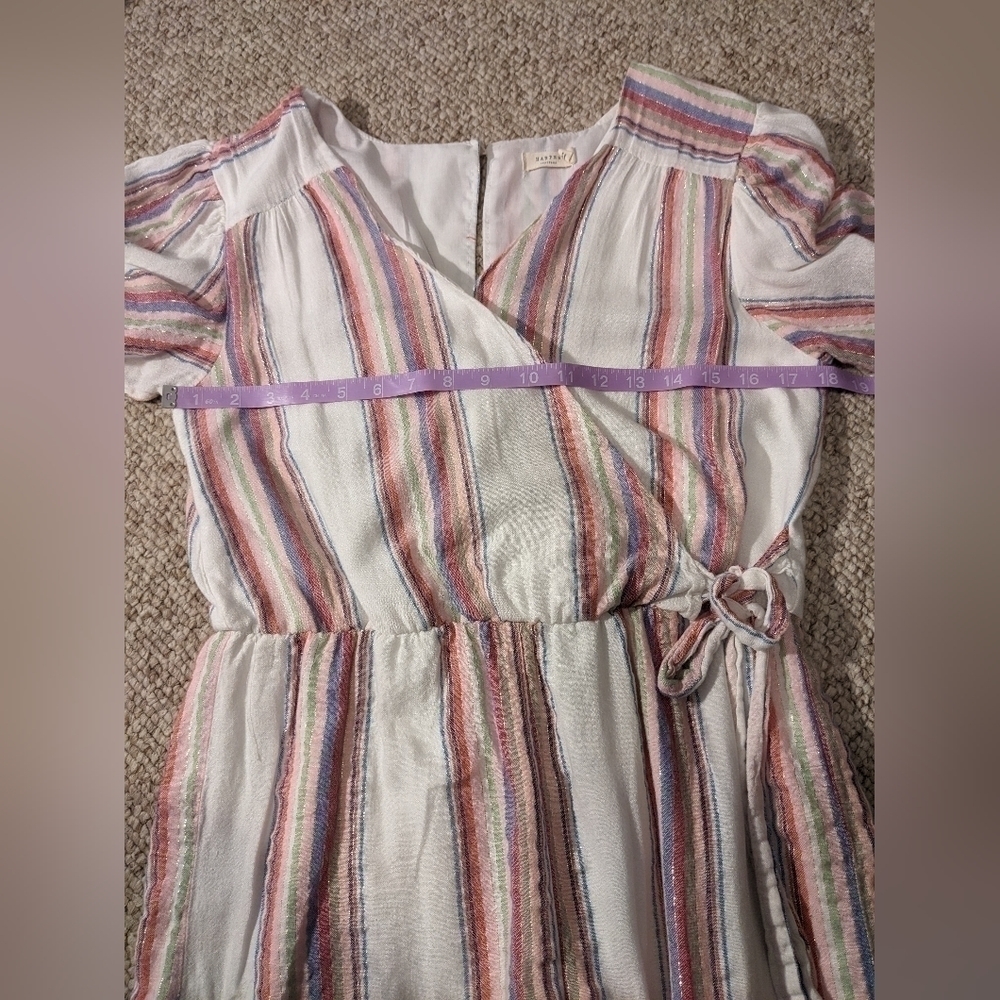 HARPER heritage, Size L, romper with metallic thread detail. - Picture 4 of 8